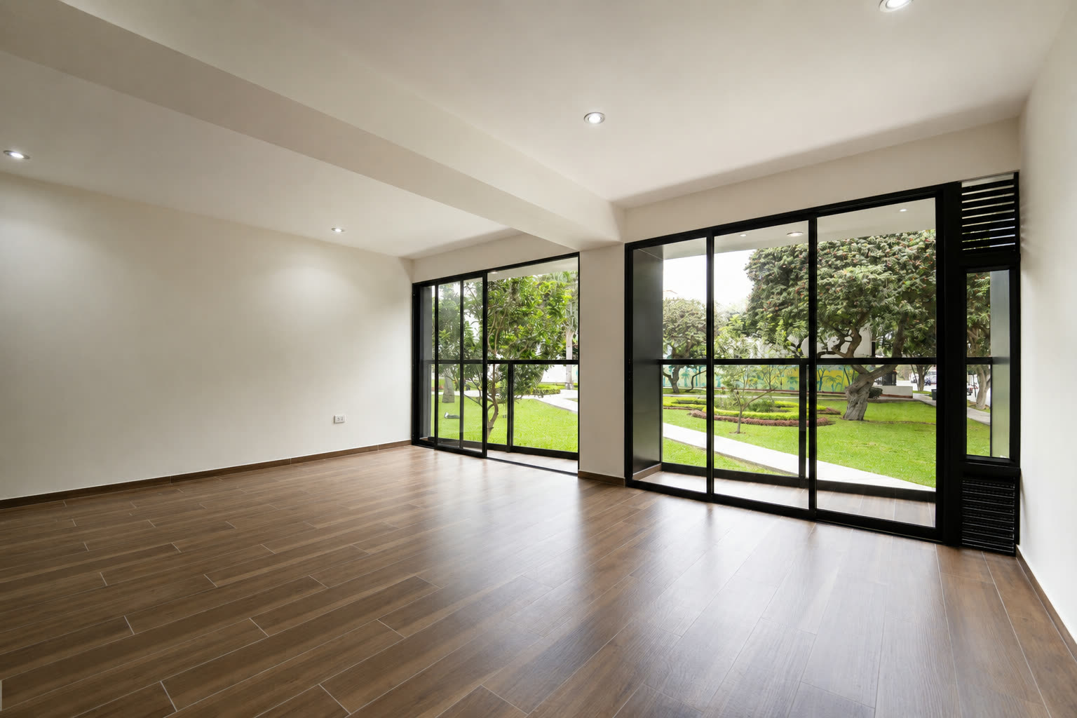 Sala fotografiada con luz natural