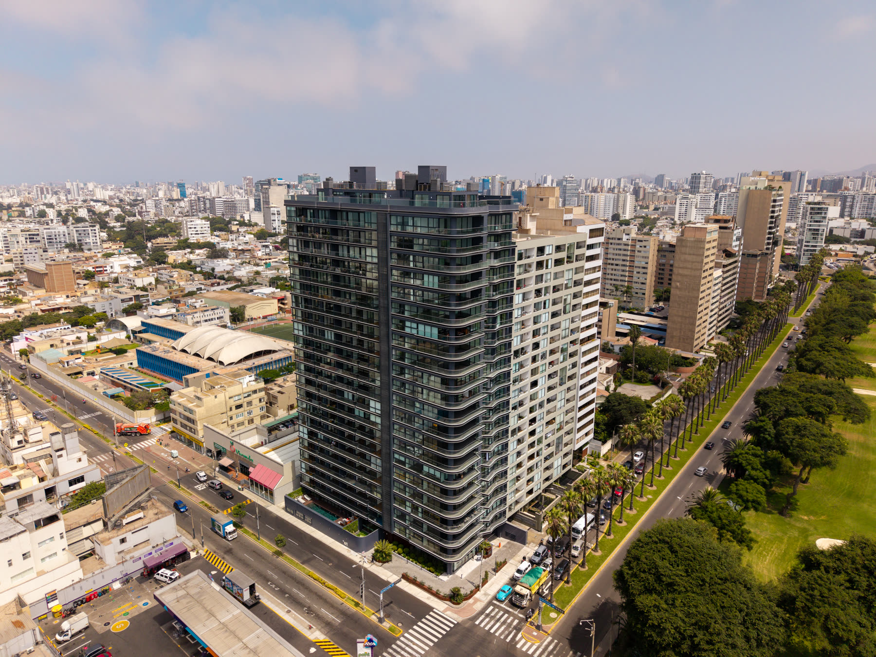 Campo de golf junto al proyecto
