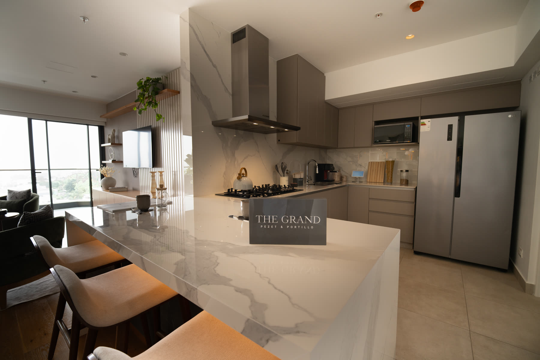 Cocina del proyecto The Grand