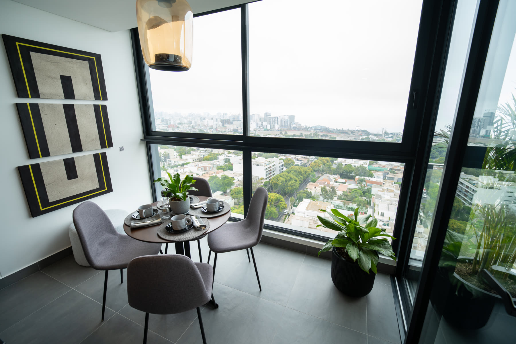 Comedor del proyecto The Grand